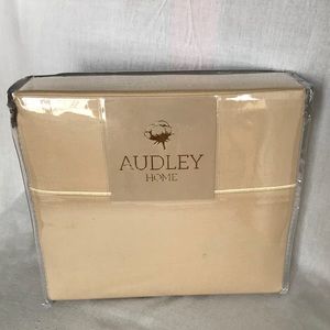 NWT Audley Home Twin XL Sheet Set Egyptian Cotton